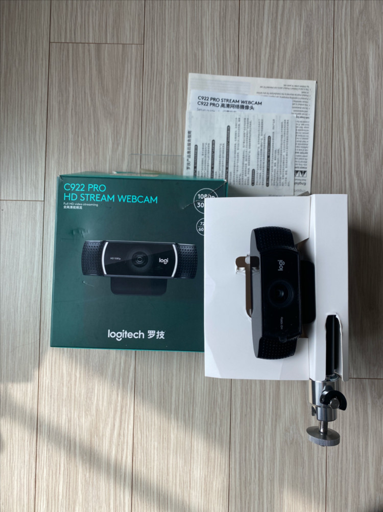 [정품] 로지텍 C922 Pro HD Stream 웹캠--1