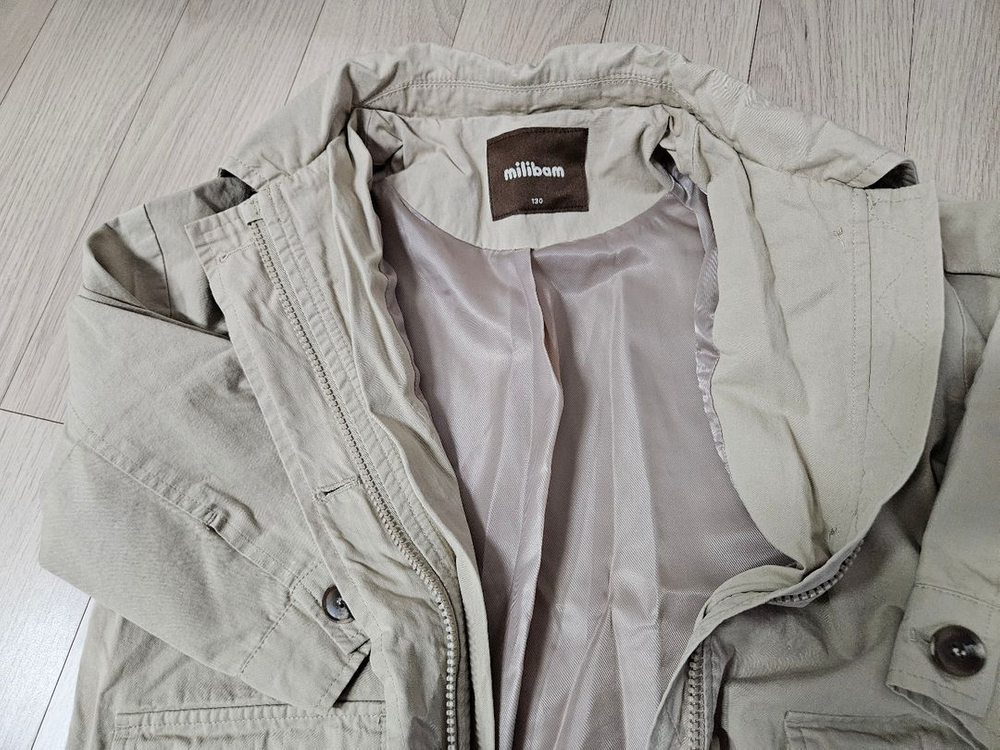 밀리밤 야상자켓 (130사이즈)--5