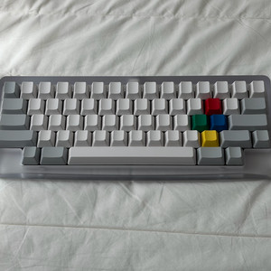 KBDfans Agar pc 커스텀키보드 + DCS블랭크 + 체리 사신갈 윤활작