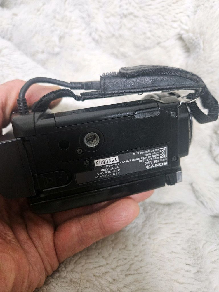 소니 HDR-PJ200 핸디캠 프로젝터 내장 레트로 디카--3