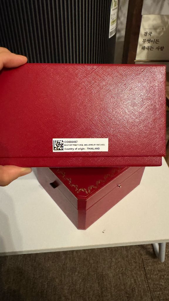 정품 까르띠에 시계케이스 무배--3