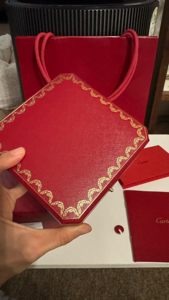 정품 까르띠에 러브팔찌 케이스 세트 무배--8