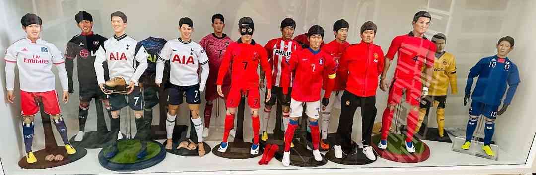 1/6피규어 축구선수 피규어 컬렉션 세트--0