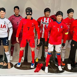 1/6피규어 축구선수 피규어 컬렉션 세트