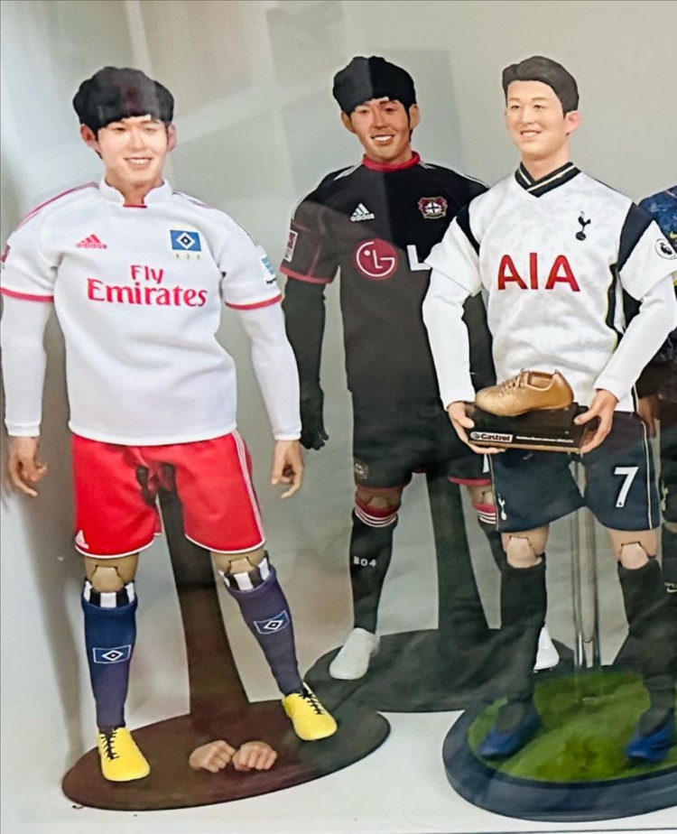 1/6피규어 축구선수 피규어 컬렉션 세트--2