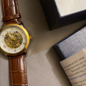 오토매틱 무브먼트 시계 스켈레톤 새상품