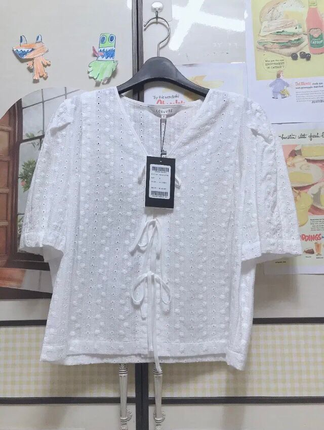 (새상품) 루에브르 블라우스--5