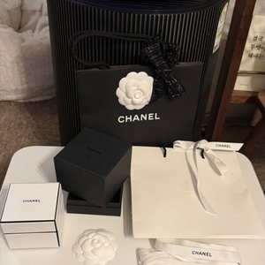 정품 샤넬 코코크러쉬 반지 케이스 풀 세트 무배