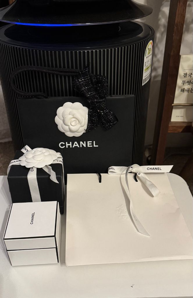 정품 샤넬 코코크러쉬 반지 케이스 풀 세트 무배--1