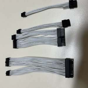 커세어 sfx 커스텀 케이블 24핀 pcie8핀 파워 케이블