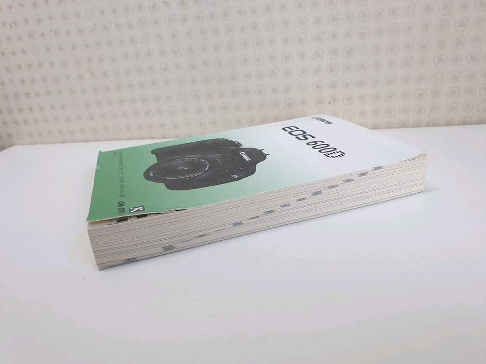 캐논 EOS 600D 전용 사용설명서 이미지