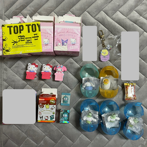 산리오 키티 마멜 히퍼 쌀알피규어 가챠 한교동 농심 과자 새우깡 베이비 구데타마 시나모롤 잘자요 쿠로미 마이멜로디