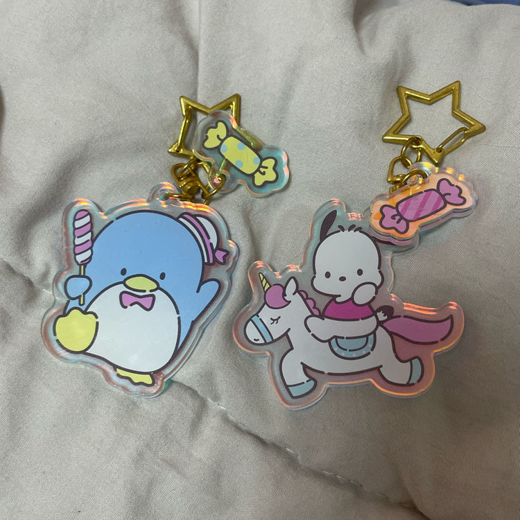 산리오 키티 마멜 히퍼 쌀알피규어 가챠 한교동 농심 과자 새우깡 베이비 구데타마 시나모롤 잘자요 쿠로미 마이멜로디--2