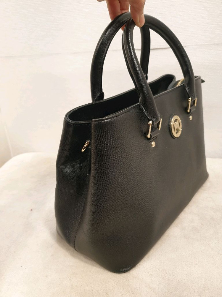 메트로시티 블랙 토트백--2