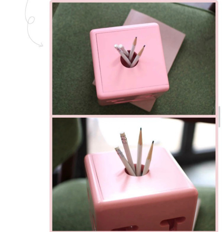 (새상품) 이모션 큐브 티슈케이스 (가격내림)--5