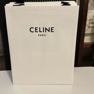 정품 셀린느 미사용 쇼핑백 선글&지갑등 사용