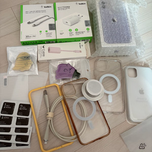 풀박스)아이폰11 퍼플 128GB S급 + 추가 구성품