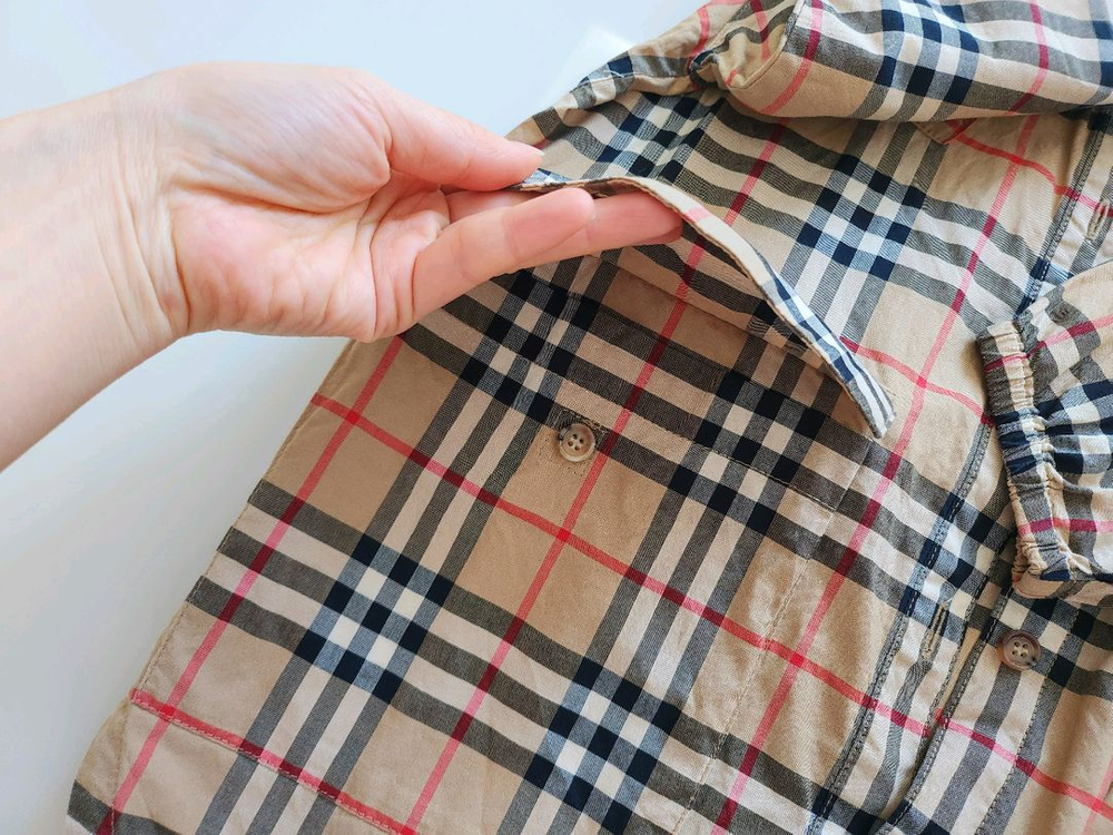 버버리키즈 셔츠 원피스 8y정품--4