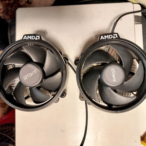 AMD 브랜드 CPU 쿨러 5개 판매합니다. 전주시