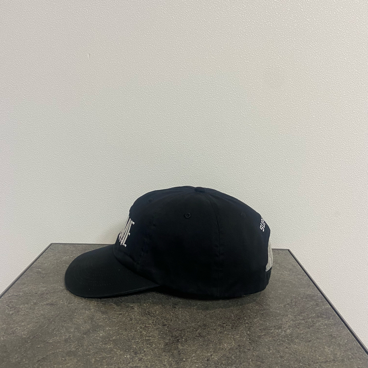 (OS) 슈프림 6패널 볼캡 모자 워시드 블랙--1