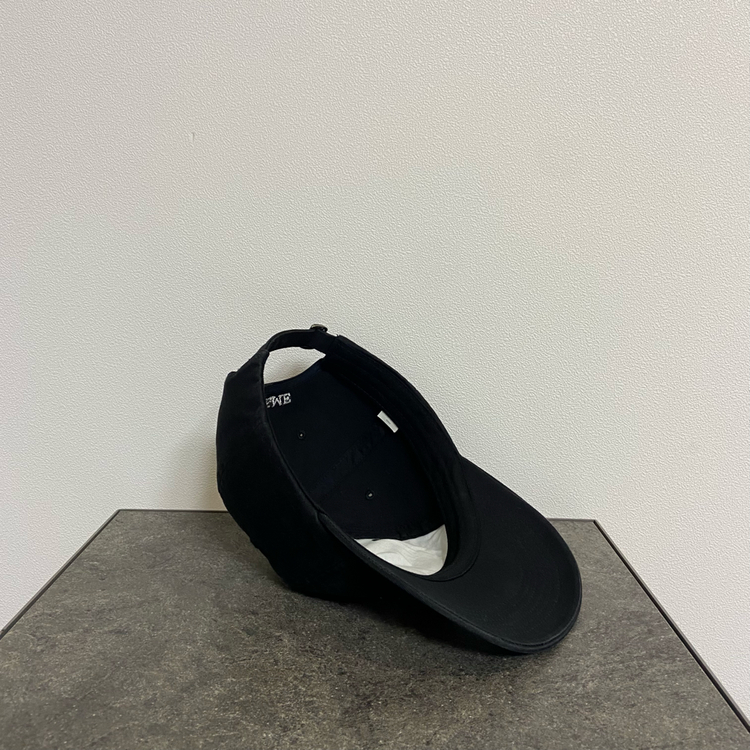 (OS) 슈프림 6패널 볼캡 모자 워시드 블랙--6