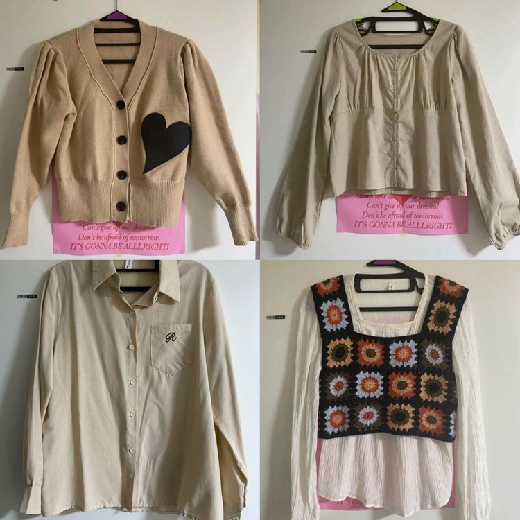 20종 이상 의류 일괄 급처 처분 에이블리 지그재그 데일리 의류박스--3