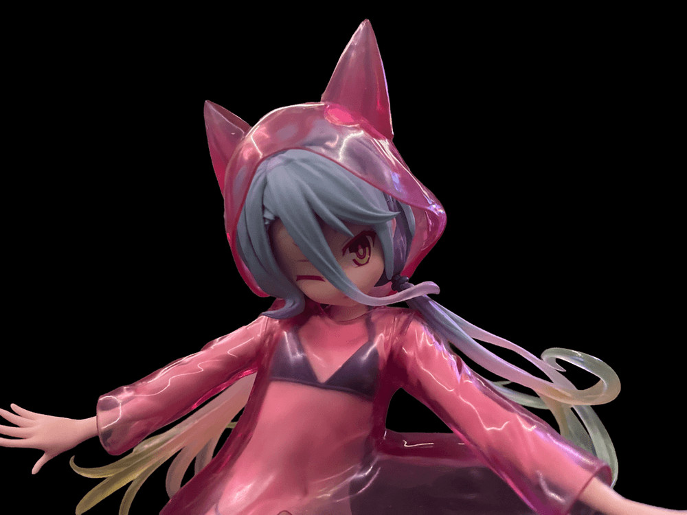 노게임 노라이프 시로 레인코트 피규어--0