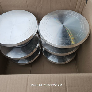 케이크 돌림판 31cm 6개+ 나무모형 높은틀 1호