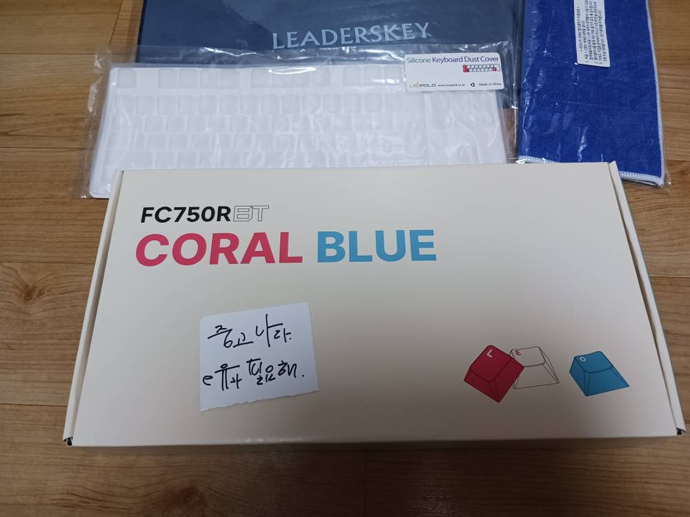 레오폴드 FC750RBT MX2A 저소음적축 기계식키보드 / 새거급--5