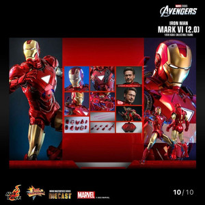 핫토이 아이언맨 마크6 2.0