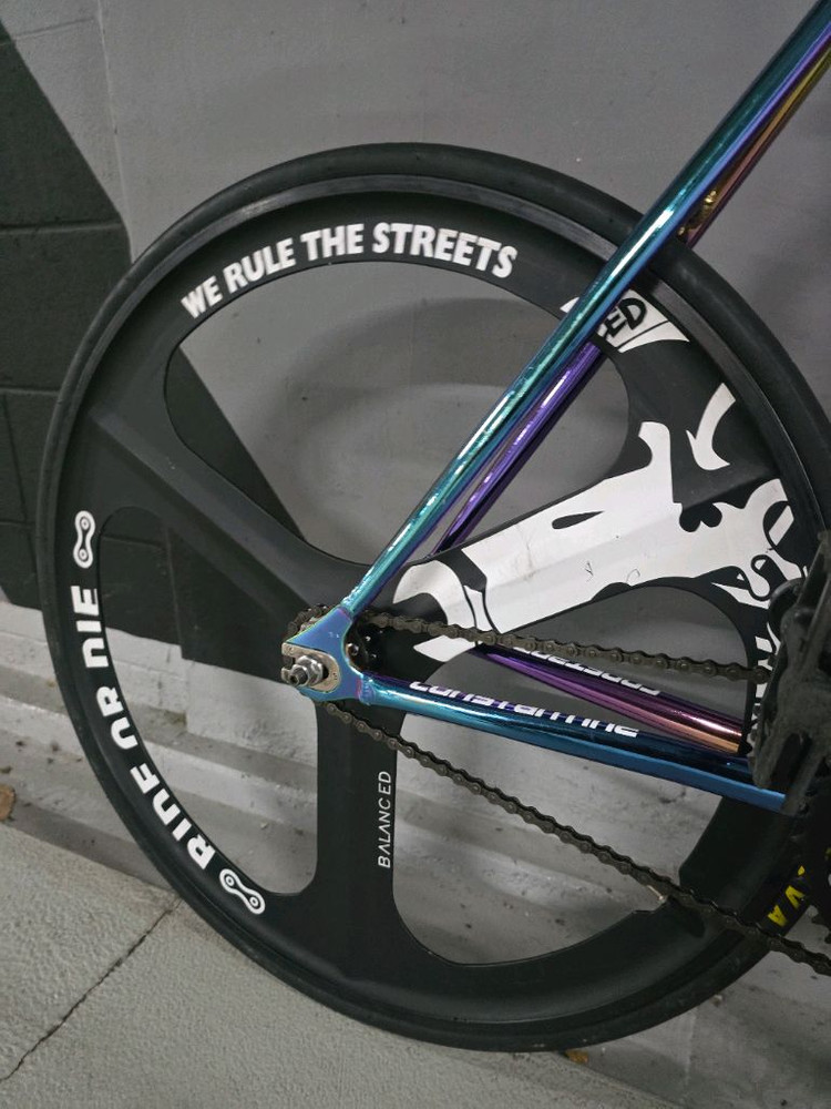 2025 콘스탄틴 드래그 오일슬릭 픽시자전거 판매합니다--3