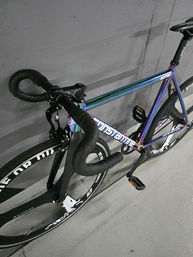 2025 콘스탄틴 드래그 오일슬릭 픽시자전거 판매합니다--7