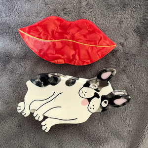 쿠쿠수제뜨 집게핀 2개 새상품