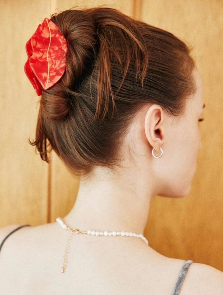 쿠쿠수제뜨 집게핀 2개 새상품--1