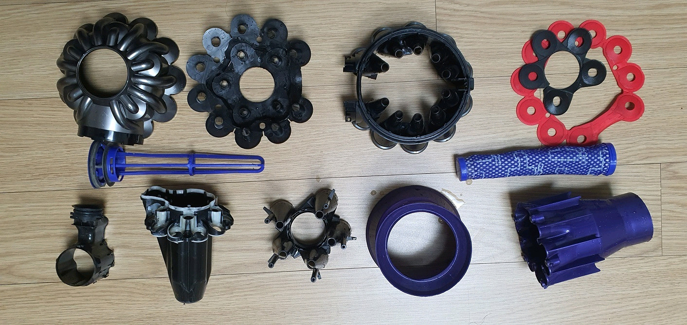 다이슨 무선 청소기 V6용 모터뭉치와 싸이클론 - 개별판매--7