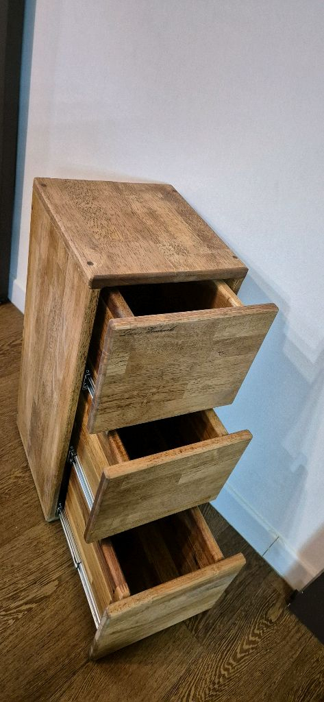 고무나무 원목 서랍장, 화분받침등 나무제품 판매(DIY)--1