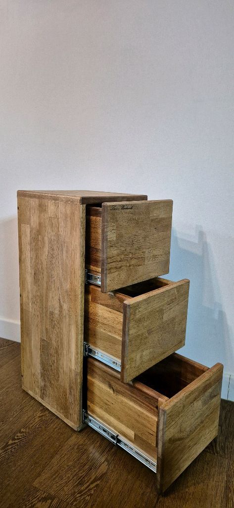 고무나무 원목 서랍장, 화분받침등 나무제품 판매(DIY)--2