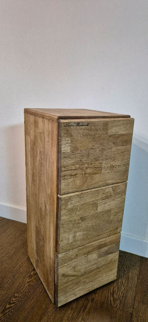 고무나무 원목 서랍장, 화분받침등 나무제품 판매(DIY)--3