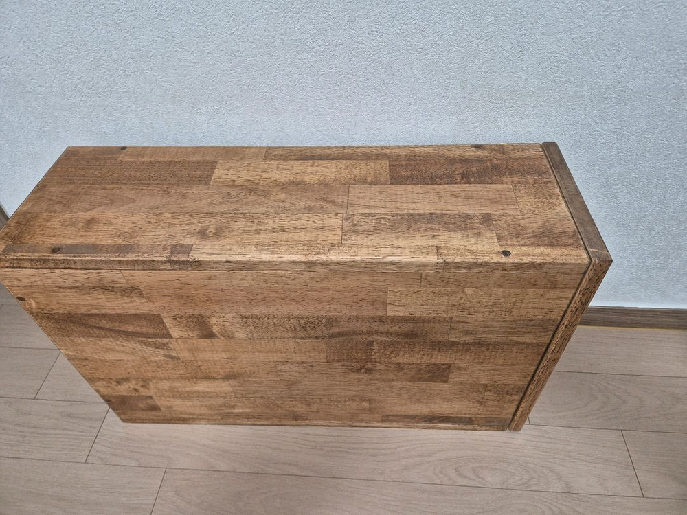 고무나무 원목 서랍장, 화분받침등 나무제품 판매(DIY)--5