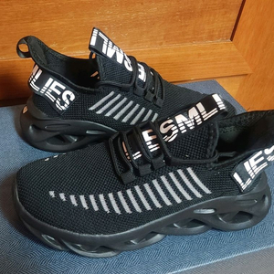 키높이 경량 255 운동화 새상품 니트 런닝화