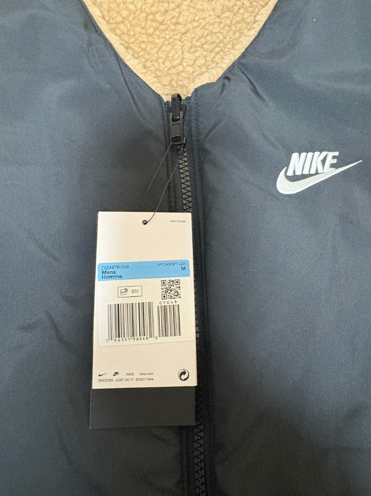 나이키 쉐르파 양면조끼 새상품--2