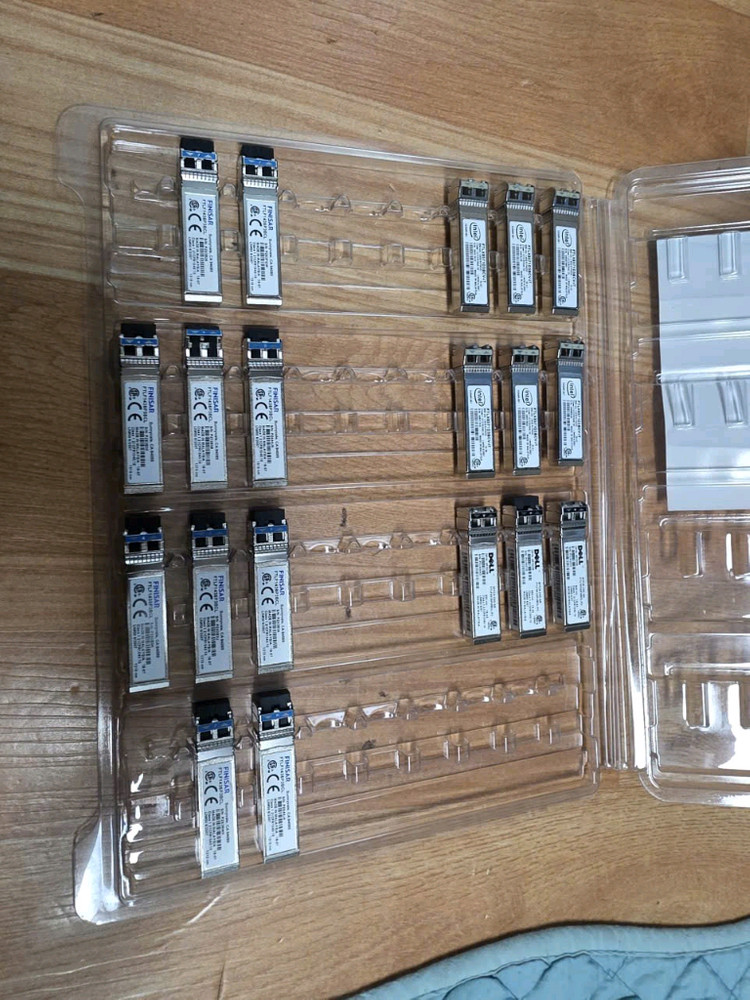 FINISAR Intel Dell SFP+ 광모듈 (19개 일괄로팝니다)--6