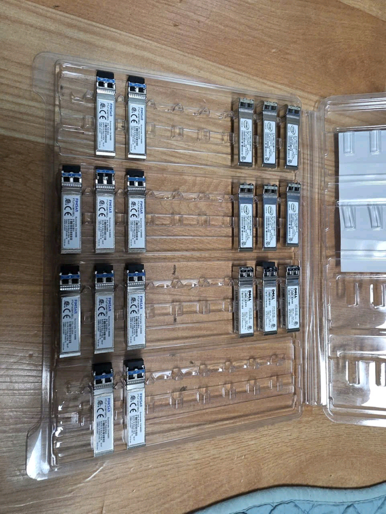FINISAR Intel Dell SFP+ 광모듈 (19개 일괄로팝니다)--7