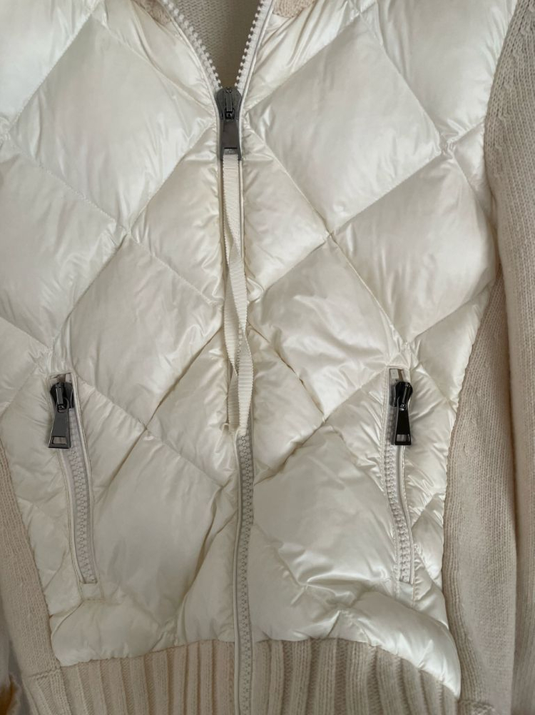 몽클레어 니트가디건패딩 xs여성사이즈--3