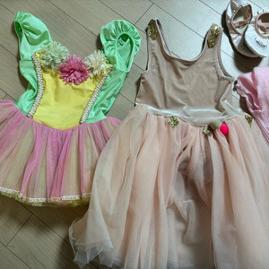 7-8세 발레복 슈즈 워머 가방 일괄 택포