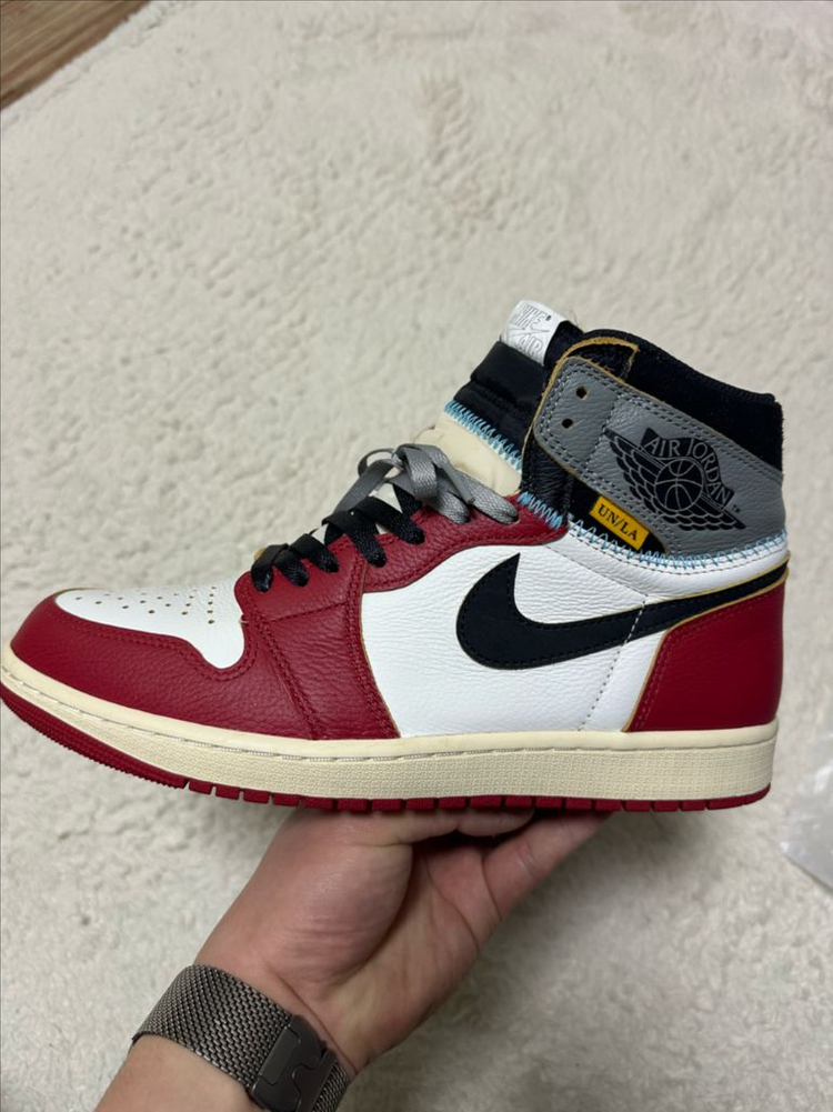 [285]조던 1 x 유니온 레트로 하이 OG 시카고 쉐도우 이미지