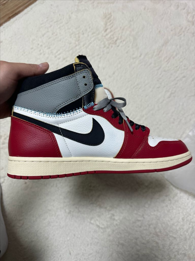 [285]조던 1 x 유니온 레트로 하이 OG 시카고 쉐도우 이미지