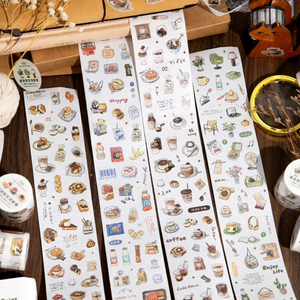 다꾸 감성 키스컷 다이컷 마테 롤스티커 띵 소분 손그림 일러스트_0060