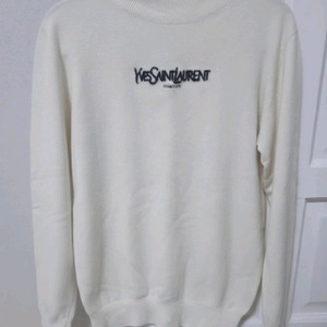 입생로랑 아이보리 니트