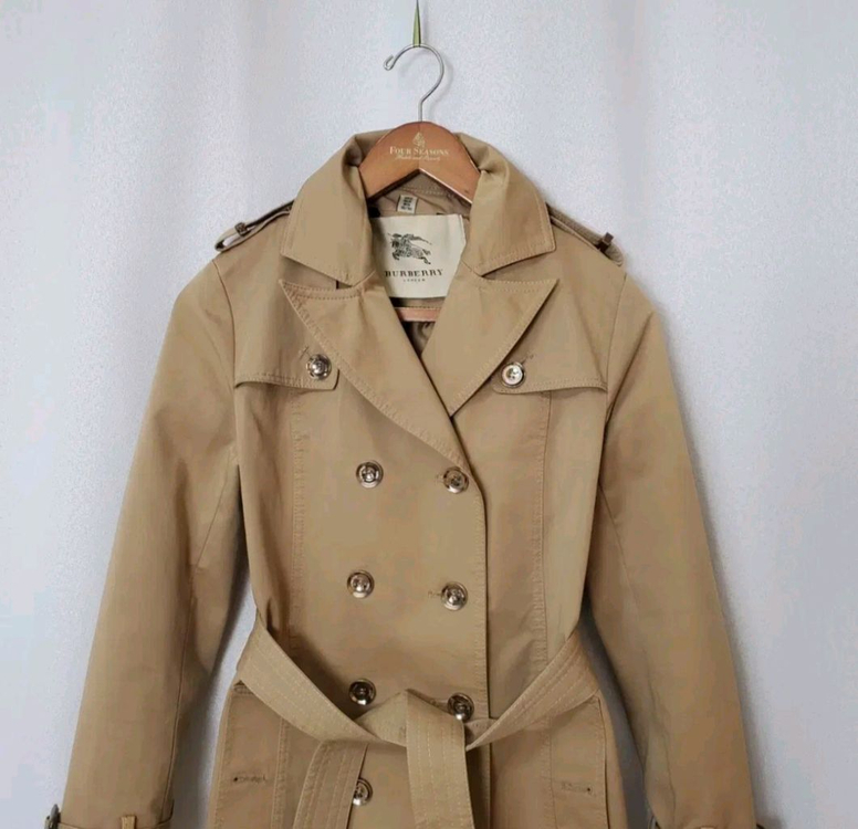 버버리 트렌치코트 UK4(55)--4